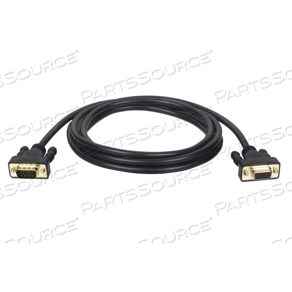 6FT VGA MONITOR EXTENSION GOLD CABLE SHIELDED HD15 M/F 6' by Tripp Lite 6FT VGA MONITOR EXTENSION GOLD CABLE SHIELDED HD15 M/F 6' by Tripp Lite