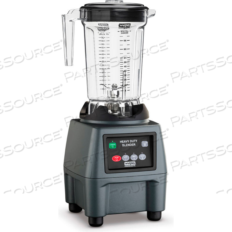 WARING COMMERICAL BLENDER 1 GALLON, WITH PAD, COPOLYESTER JAR BPA-FREE, 3 SPEED, 3-3/4 HP by Conair