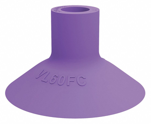 SUCTION CUP PURPLE 60MM DIA 36MM H PK5 by Valuline