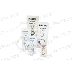 NEONATAL SOFT SINGLE-PATIENT NIBP CUFF KIT - SIZE 4 by Philips Healthcare