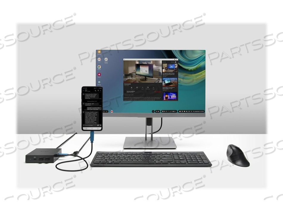 PRO FIT ERGO WIRELESS MOUSE, MOUSE, ERGONOMIC, RIGHT-HANDED, 5 BUTTONS, WIRELESS, 2.4 GHZ, BLUETOOTH 4.0 LE, USB WIRELESS RECEIVER, GRAY, BL by Kensington Computer Products