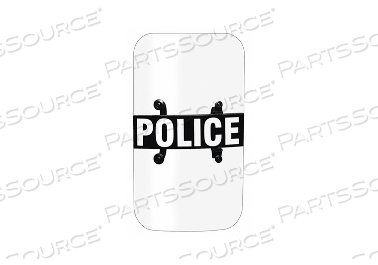 POLICE RIOT SHIELD CLEAR by Paulson International