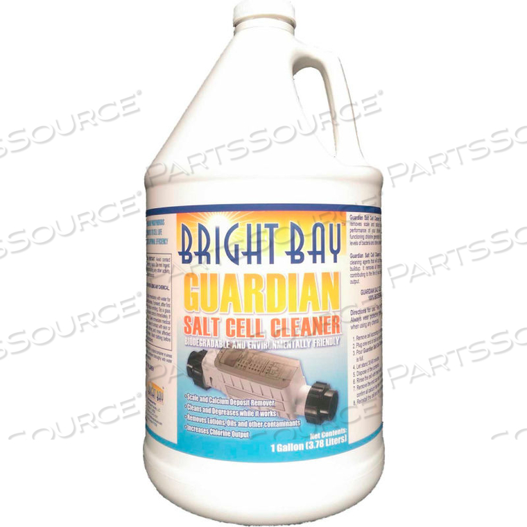 GUARDIAN SALT CELL CLEANER, GALLON BOTTLE 1/CASE by Bright Bay Products, LLC