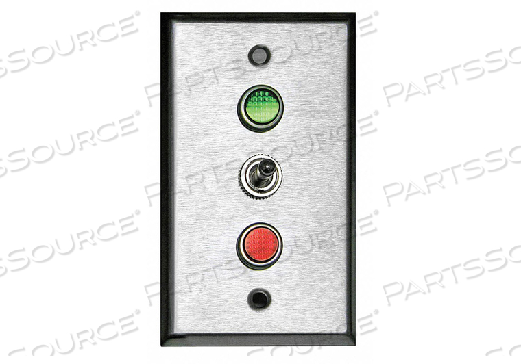 LIGHTED TOGGLE SWITCH 120V GREEN/RED LED by Tapco