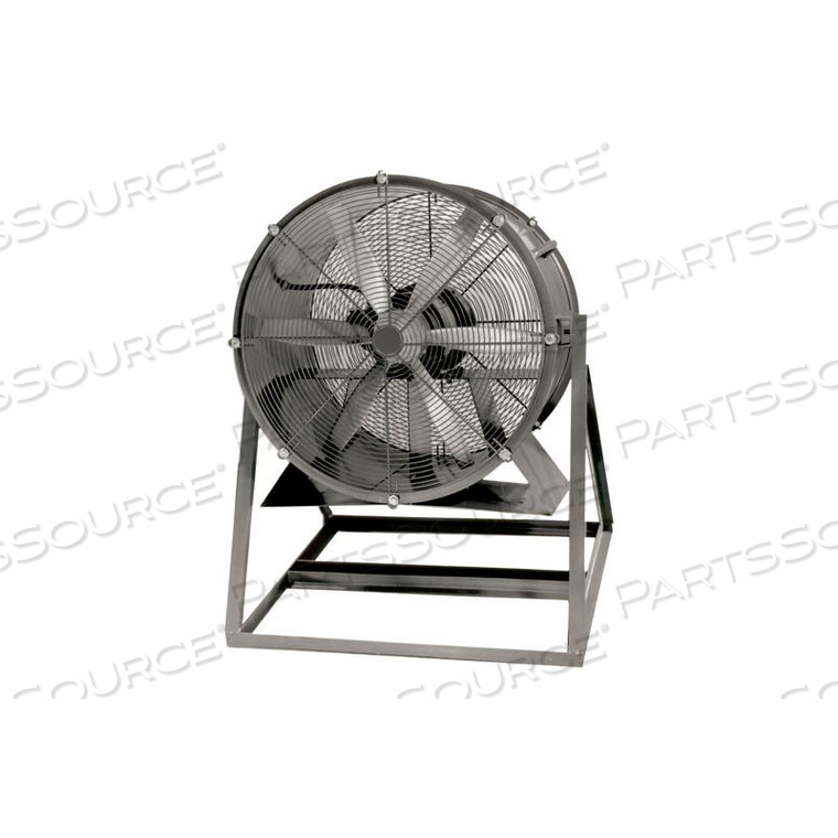 24" TEFC ALUMINUM PROPELLER FAN WITH MEDIUM STAND 1-1/2 HP 8200 CFM 