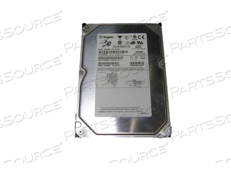 18 GB SCSI HARD DRIVE 