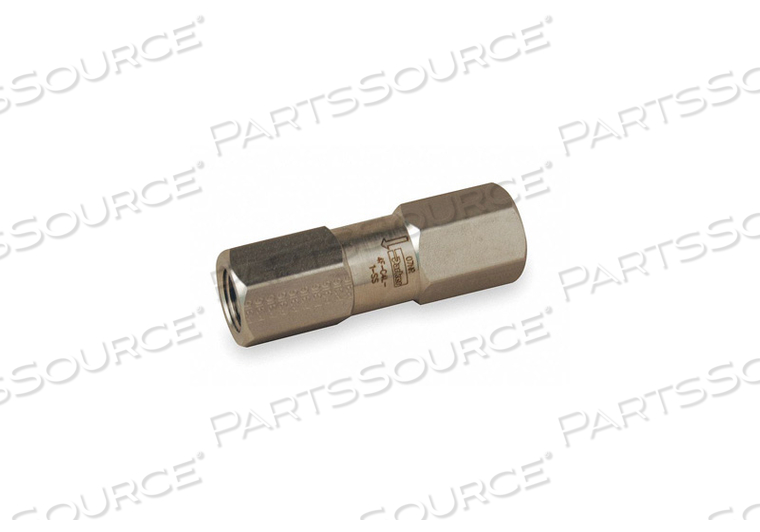 POPPET CHECK VALVE 316 SS 1/4 FNPT by Parker Hannifin Corporation POPPET CHECK VALVE 316 SS 1/4 FNPT by Parker Hannifin Corporation
