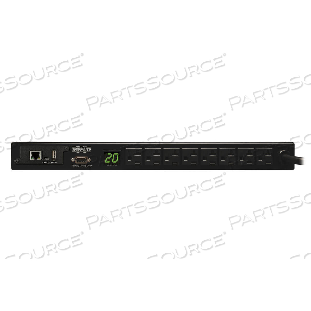 PDU MONITORED 120V 20A 5-15/20R OUTLETS 1U RM by Tripp Lite PDU MONITORED 120V 20A 5-15/20R OUTLETS 1U RM by Tripp Lite