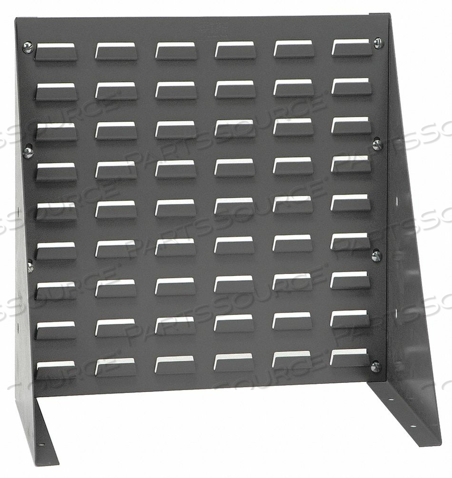 LOUVERED BENCH RACK 19 OVERALL H 0 BINS by Quantum Storage Systems LOUVERED BENCH RACK 19 OVERALL H 0 BINS by Quantum Storage Systems