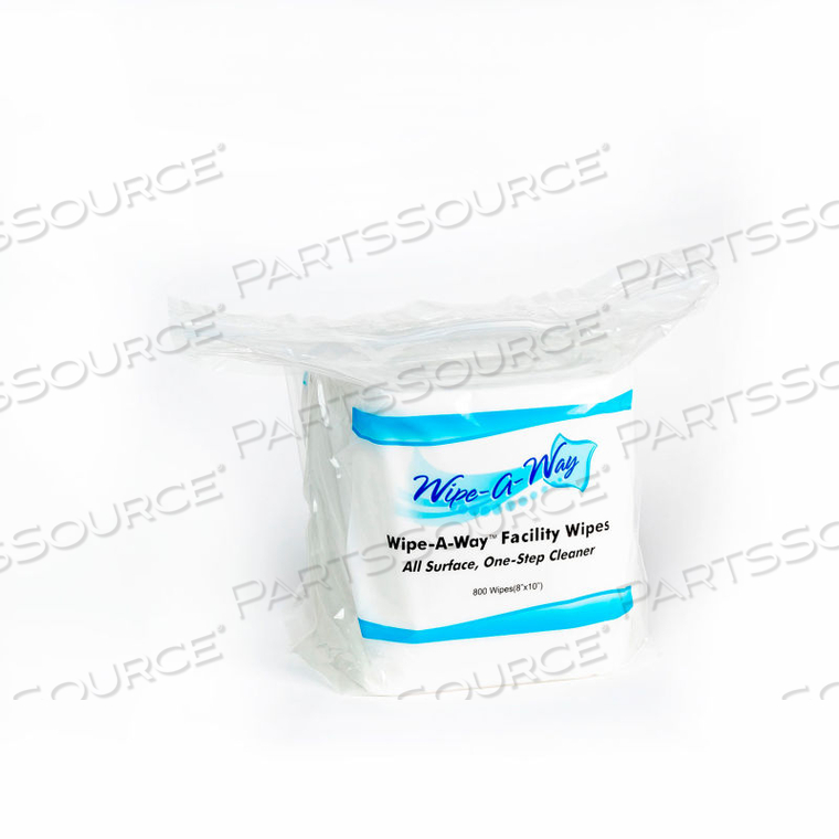 FACILITY WIPES - 800 TOWELS/ROLL, 2 REFILL ROLLS by Wipe-A-Way FACILITY WIPES - 800 TOWELS/ROLL, 2 REFILL ROLLS by Wipe-A-Way