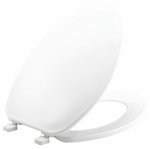 TOILET SEAT ELONGATED BOWL CLOSED FRONT by Bemis