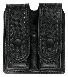 MAGAZINE POUCH SYNTHETIC LEATHER BLACK by Heros Pride