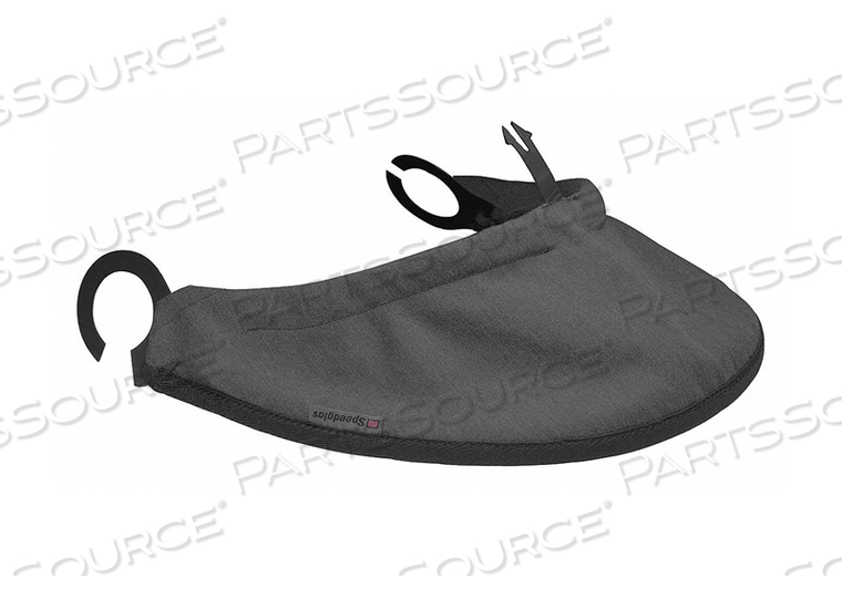 EXTENDED COVERAGE FOR EARS/NECK GRAY by Speedglas