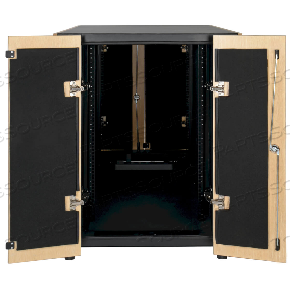 18U SOUNDPROOF RACK ENCLOSURE SERVER CABINET QUIET ACOUSTIC by Tripp Lite