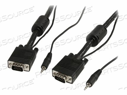 MAKE VGA VIDEO AND AUDIO CONNECTIONS USING A SINGLE, HIGH QUALITY CABLE - 15FT V by StarTech.com Ltd. MAKE VGA VIDEO AND AUDIO CONNECTIONS USING A SINGLE, HIGH QUALITY CABLE - 15FT V by StarTech.com Ltd.