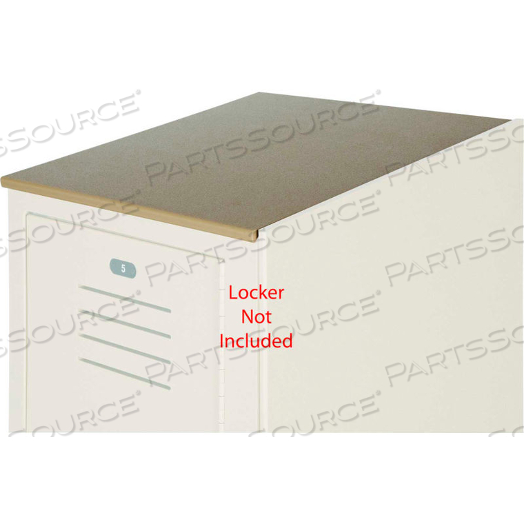 LOCKER SLOPE TOP 18X12 - BEIGE 