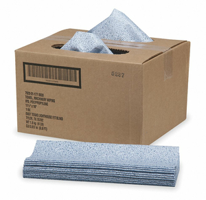 DRY WIPE 11-1/2 X 16-1/2 BLUE PK6 by Ability One DRY WIPE 11-1/2 X 16-1/2 BLUE PK6 by Ability One