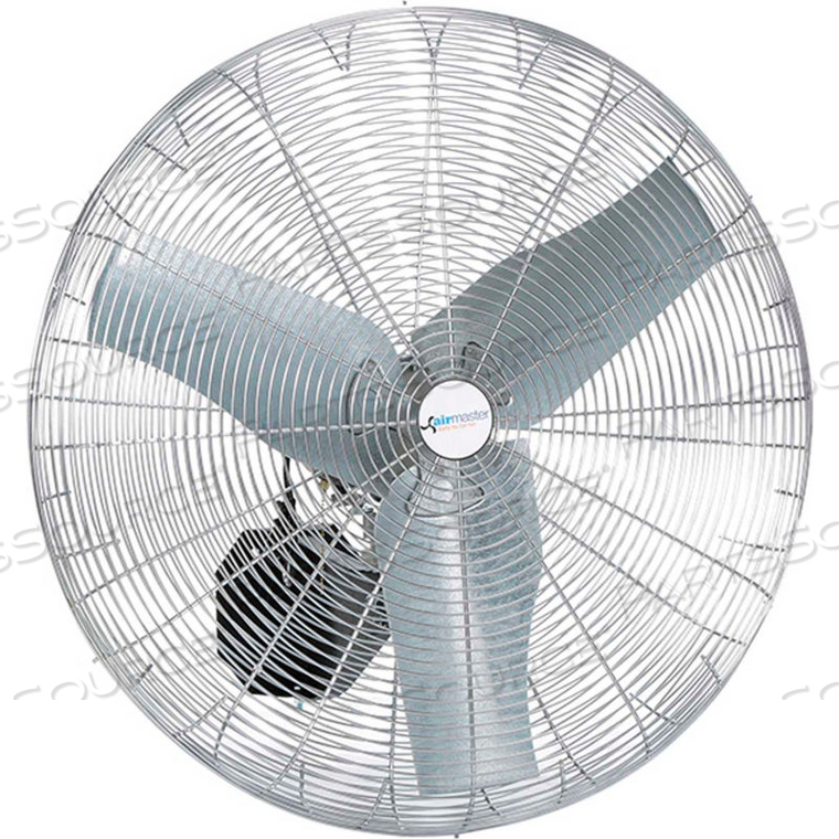 I-30-OIW 30 INCH WALL FAN 1/3 HP 7800 CFM, OSCILLATING by Airmaster Fan I-30-OIW 30 INCH WALL FAN 1/3 HP 7800 CFM, OSCILLATING by Airmaster Fan