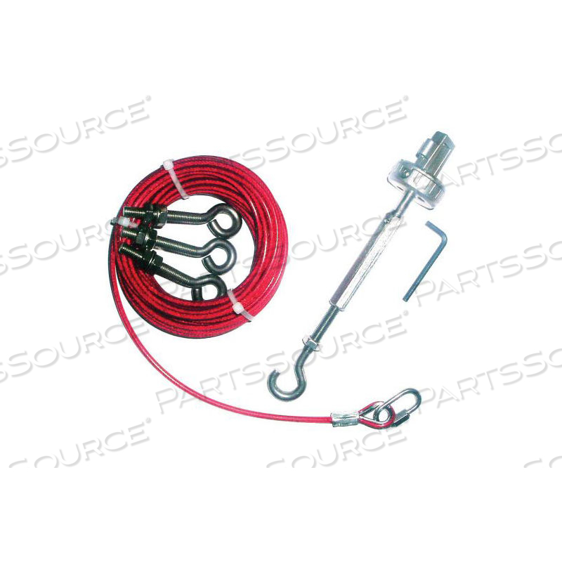 ROPE KIT-GALVANIZED, 126M, GALVANIZED by IDEM Safety Switches Usa ROPE KIT-GALVANIZED, 126M, GALVANIZED by IDEM Safety Switches Usa