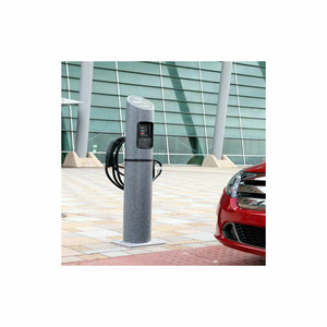 SURFACE MOUNT ELECTRICAL VEHICLE CHARGING STATION, 2 CONNECTIONS by Ideal Shield
