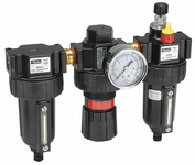 Parker Filter/Regulator/Lubricator, 1/2" NPT, 16A34B18A4BC