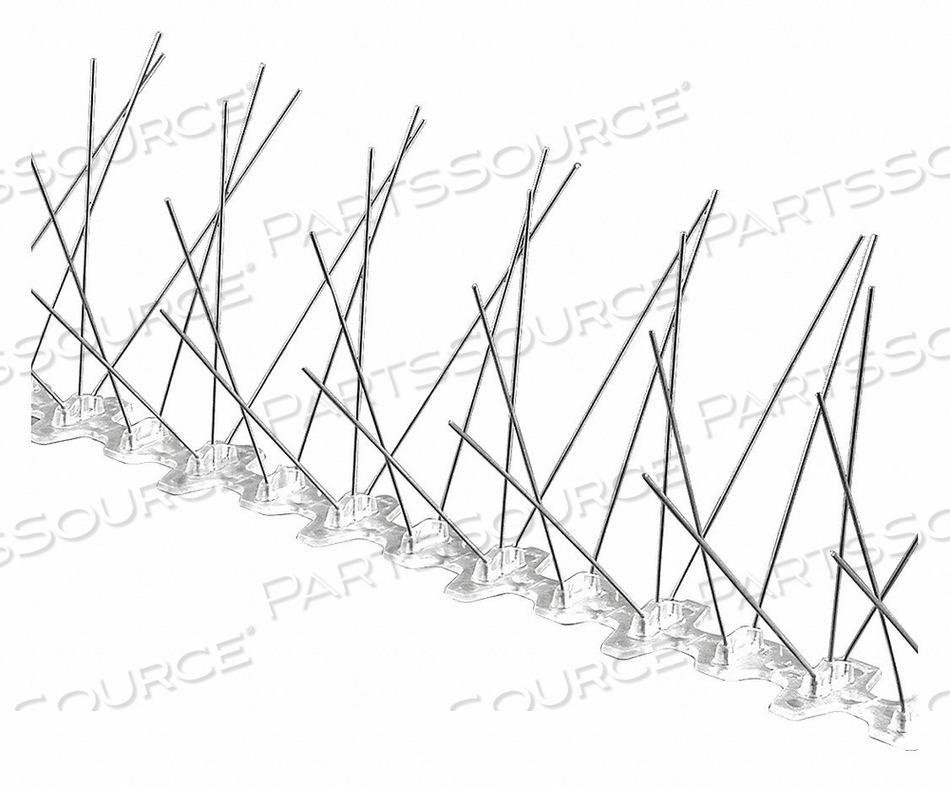 BIRD-FLITE WIDE W/BOND BIRD SPIKES, 10 FT. by Bird Barrier
