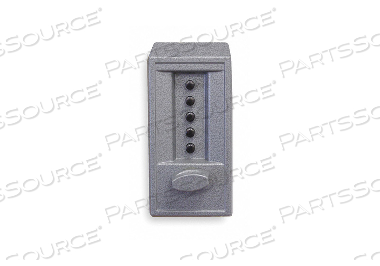 PUSH BUTTON LOCK ENTRY GRAY POWDER PAINT by Kaba PUSH BUTTON LOCK ENTRY GRAY POWDER PAINT by Kaba