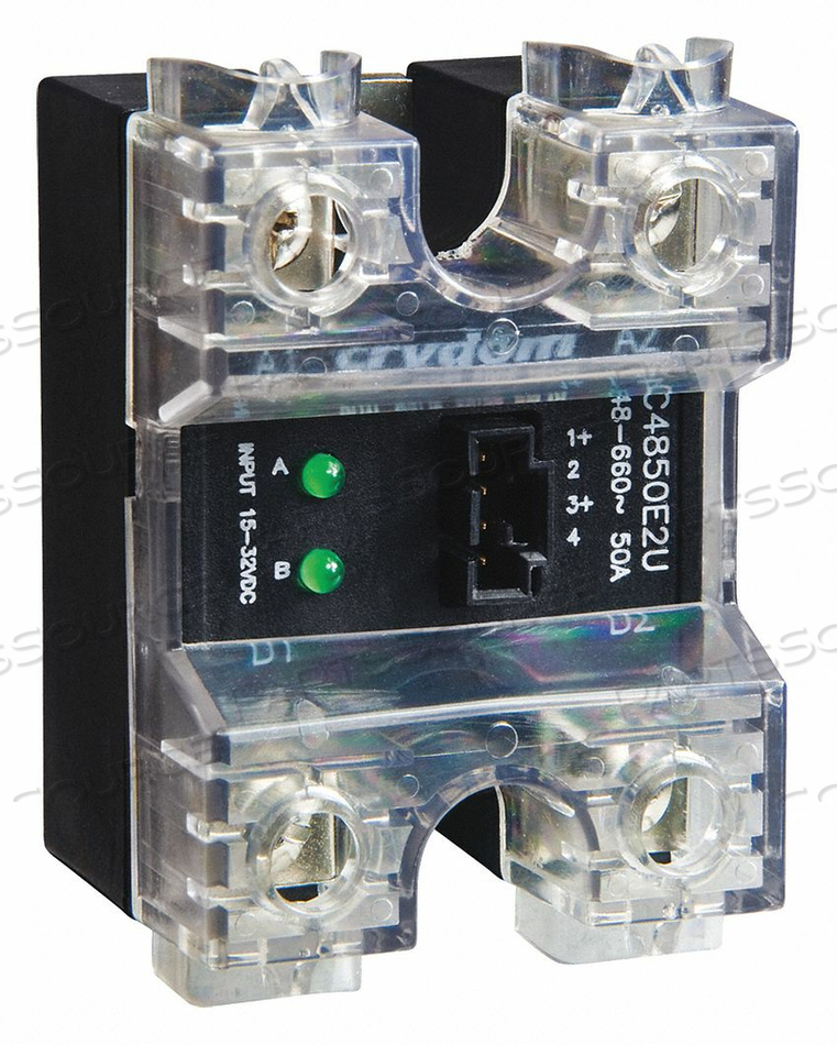 DUAL SOLID STATE RELAY IN 4 TO 32VDC 25 by CRYDOM DUAL SOLID STATE RELAY IN 4 TO 32VDC 25 by CRYDOM