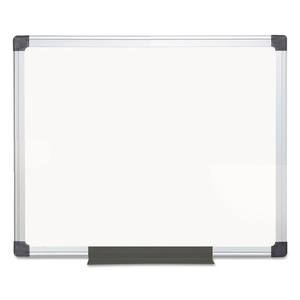VALUE MELAMINE DRY ERASE BOARD, 24 X 36, WHITE, ALUMINUM FRAME by MasterVision