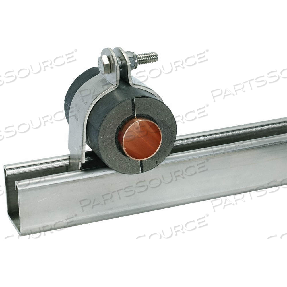 INSULATED STRUT CLAMP 1 7/8 OD 4 1/8 W by ZSI