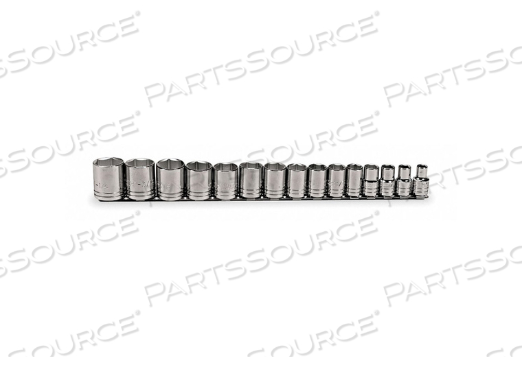 SOCKET SET SAE 1/2 IN DR 15 PC by Proto SOCKET SET SAE 1/2 IN DR 15 PC by Proto