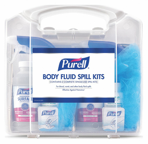 SPILL KIT CHEST 2 GAL CAP. 10-3/4 L PK8 by Purell