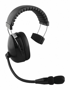 HEADSET OVER THE EAR ONE EAR BLACK by Titan