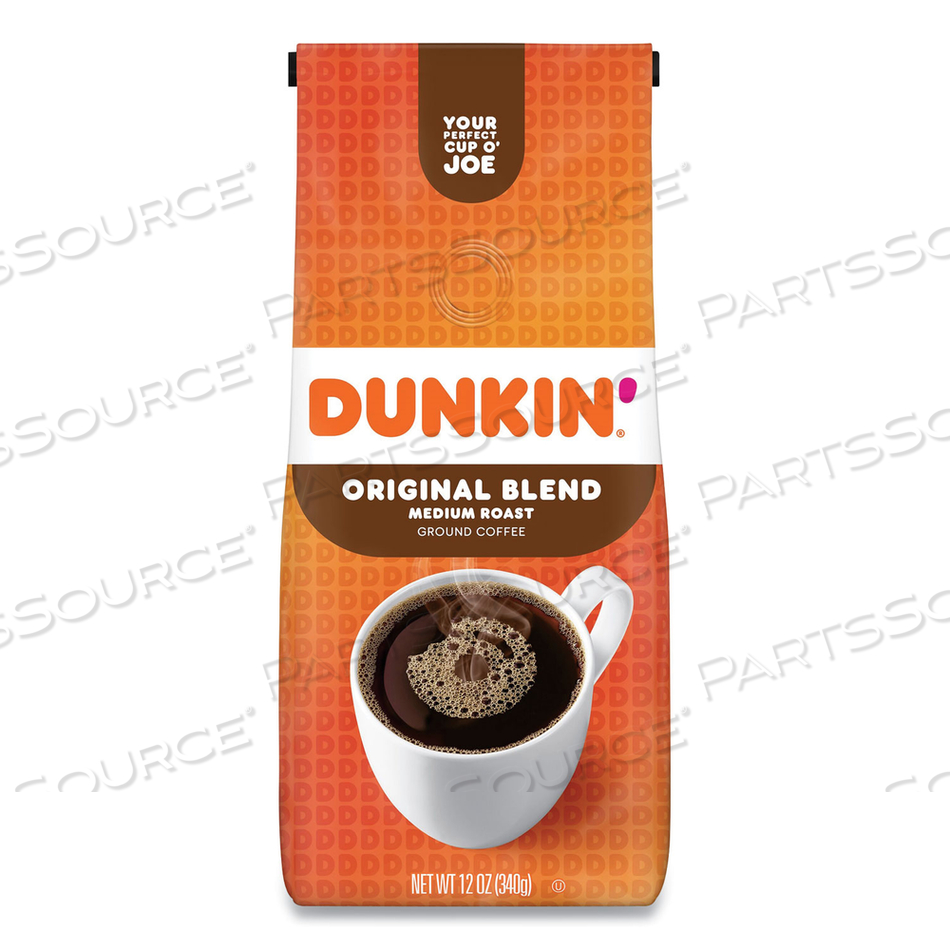 ORIGINAL BLEND COFFEE, DUNKIN ORIGINAL/POLAR PEPPERMINT, 12 OZ/11 OZ BAG, 2/PACK 