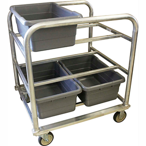 PVI ALUMINUM LUG CART - 6 LUG CAP. HEAVY DUTY ALL-WELDED 31-1/4"L X 27-1/2"W X 35"H, GRAY by Prairie View Industries Inc.