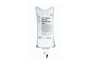 SODIUM CHLORIDE INJECTION, 0.9% SODIUM CHLORIDE, 1000 ML, 10 IN X 10 IN X 16 IN by Baxter Healthcare Corp.