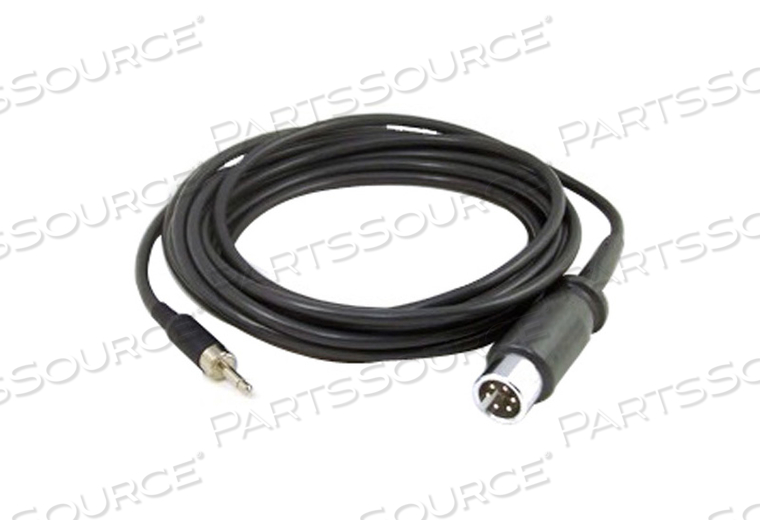ECG CABLE, 1/8 IN TWO CIRCUIT PHONE PLUG 1, 14 FT by MAGUIRE ENTERPRISES, Inc