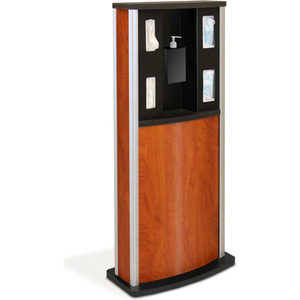 SERIES 900 STANDARD INFECTION CONTROL KIOSK, CHERRY by Braeside Holdings LLC