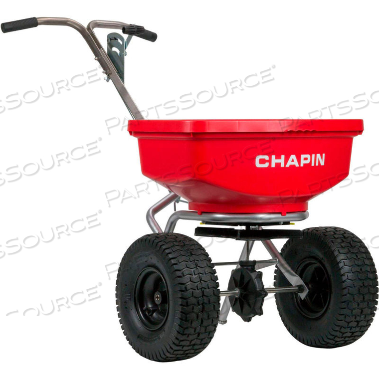 80 LB PROFESSIONAL BROADCAST TURF SPREADER 