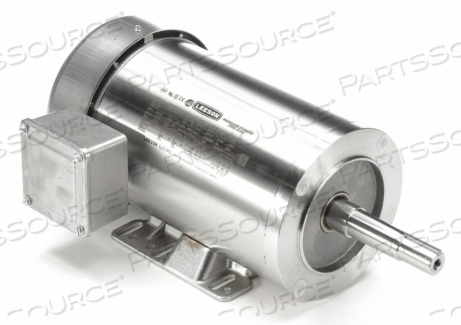 WASHDOWN MOTOR 3 HP 3490 145JM 230/460V by Leeson