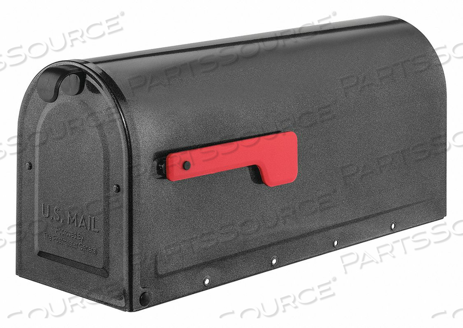 MAILBOX 1 DOOR PEWTER 8-21/32 H by Architectural Mailboxes MAILBOX 1 DOOR PEWTER 8-21/32 H by Architectural Mailboxes