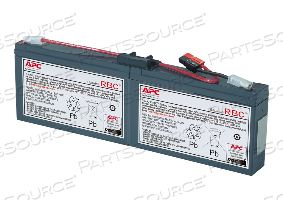 Rbc18 Apc American Power Conversion Battery Ups Sealed Lead Acid 6v Faston Partssource 5967