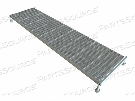 97 X 24 INCH ADJUSTABLE HEIGHT STEEL WORK PLATFORM - 9"H TO 14"H by Tri-Arc