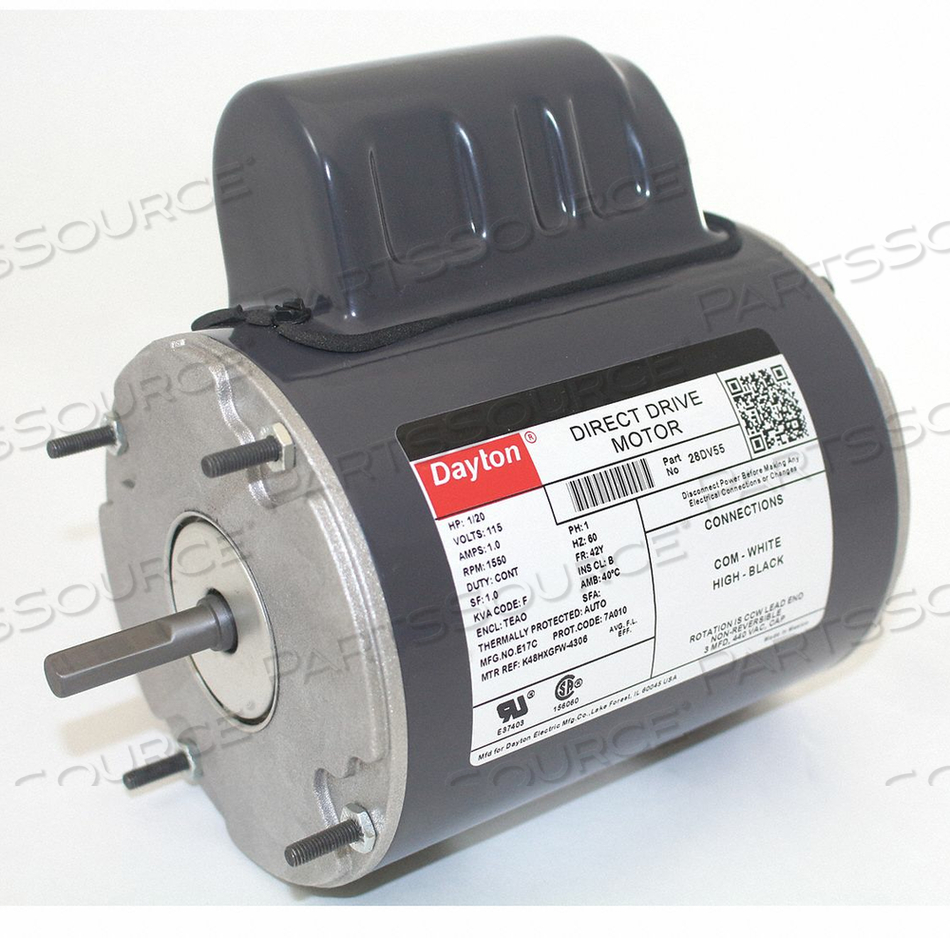 MOTOR by DAYTON ELECTRIC MANUFACTURING CO