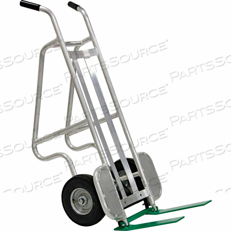 ALUMINUM DEEP FRAME MINI PALLET TRUCK PENUMATIC WHEELS F84906A by Valley Craft Industries, Inc ALUMINUM DEEP FRAME MINI PALLET TRUCK PENUMATIC WHEELS F84906A by Valley Craft Industries, Inc