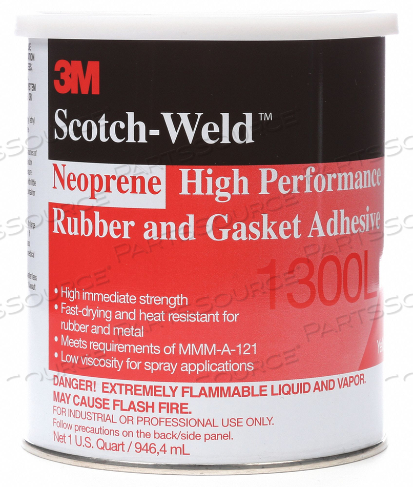 GASKET ADHESIVE 1 QT CAN YELLOW by 3M Consumer