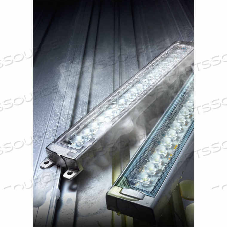 INDUSTRIAL LED MACHINE LIGHT, 300MM, TEMPERED GLASS, ALUMINUM, DC24V by Patlite USA Corporation INDUSTRIAL LED MACHINE LIGHT, 300MM, TEMPERED GLASS, ALUMINUM, DC24V by Patlite USA Corporation