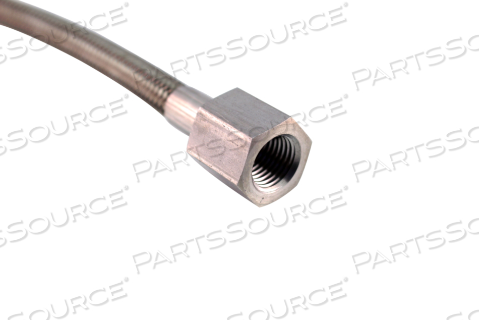 FLEXIBLE SS PIGTAIL, 18", 1/4" NPT FEMALE X 1/4" NPT FEMALE by Bay Corporation