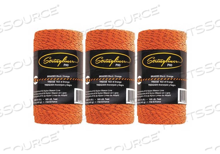 MASONS LINE BRAIDED 1000 FT L PK3 by Stringliner MASONS LINE BRAIDED 1000 FT L PK3 by Stringliner