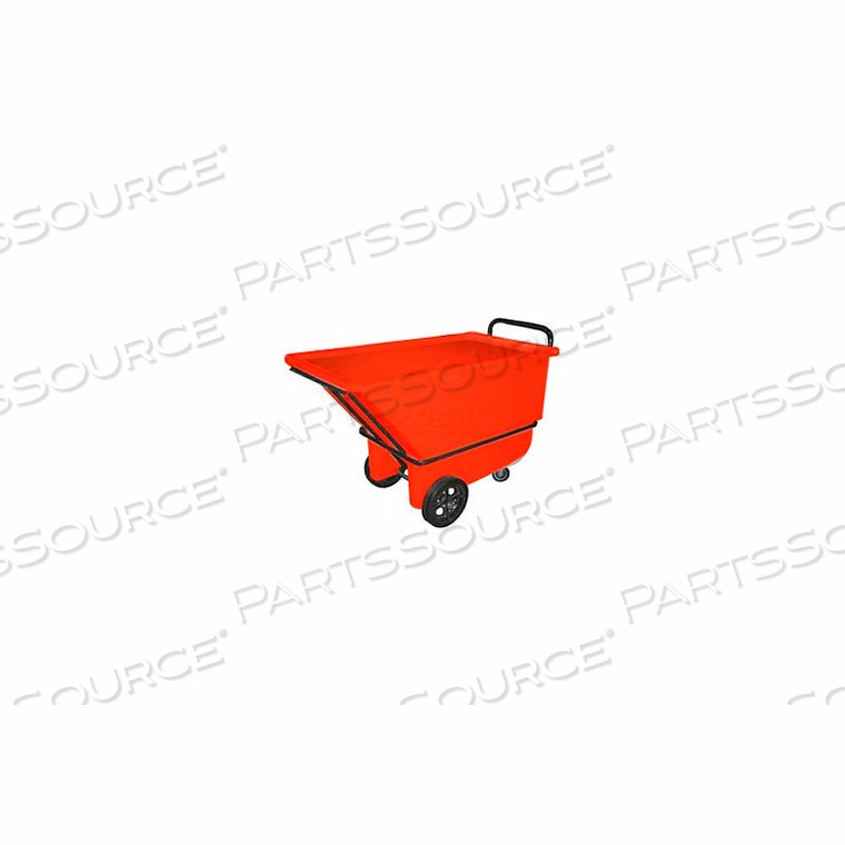 RED HEAVY DUTY 1/3 CUBIC YARD TILT TRUCK 1200 LB. CAPACITY 